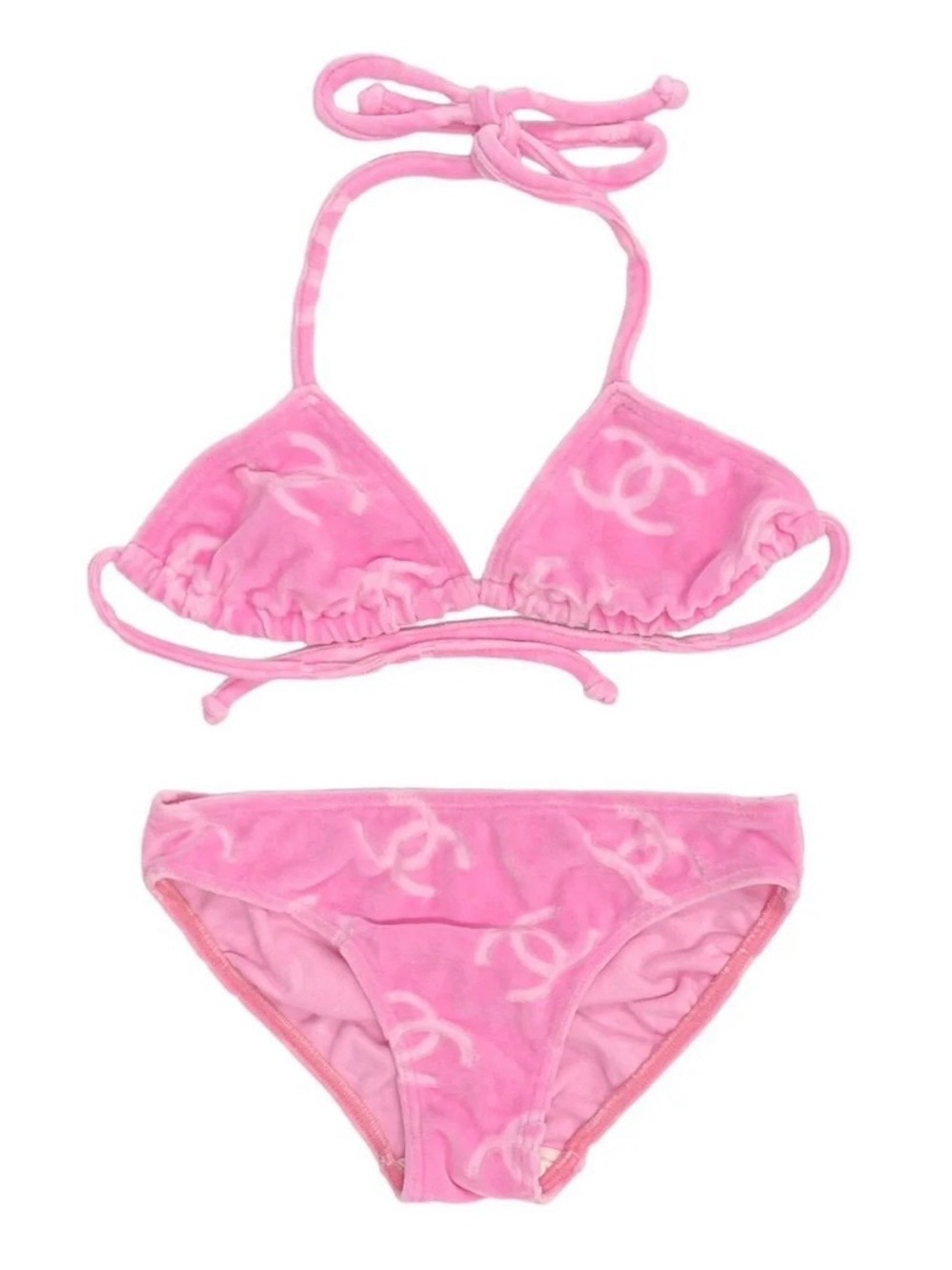 Pink Chanel Bikini 👙 with Wrap - Picture 3 of 3